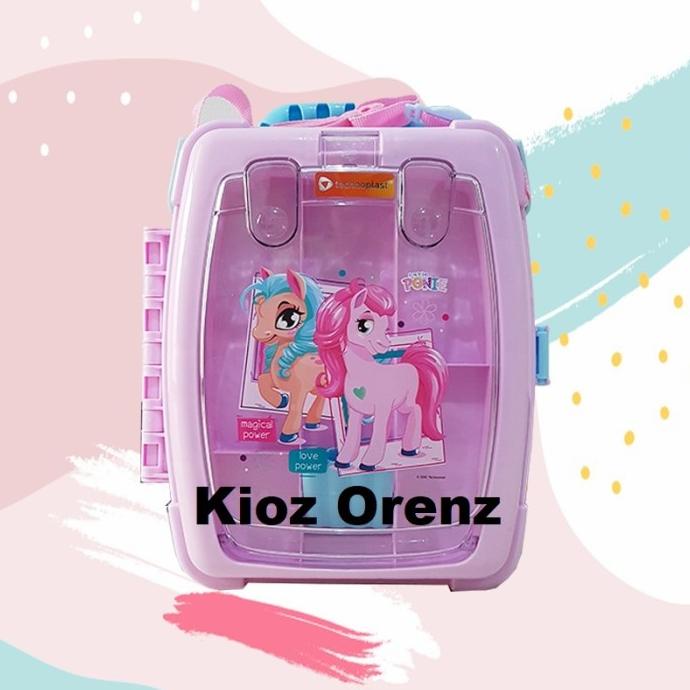KOPER ANAK LITTLE PONNY LUNCH BOX KOPER TEMPAT MAKAN TEMPAT PENSIL CUT FDFD54654