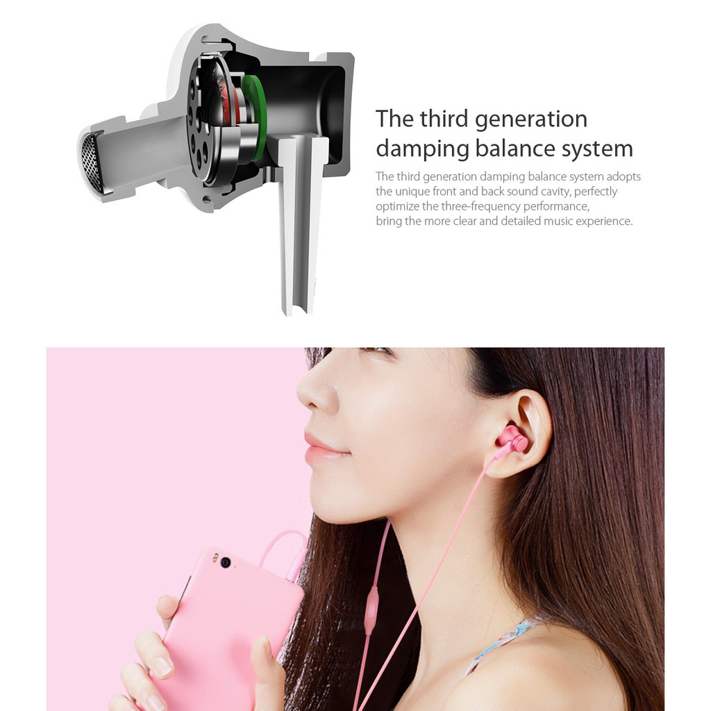 Handsfree Earphone Xiaomi Piston Fresh Edition Original Headset Mi ORI-XJ