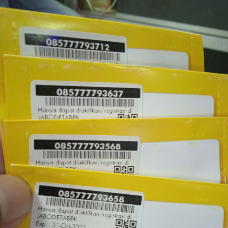 No Cantik Im3 Indosat Kuarted Tengah 7777