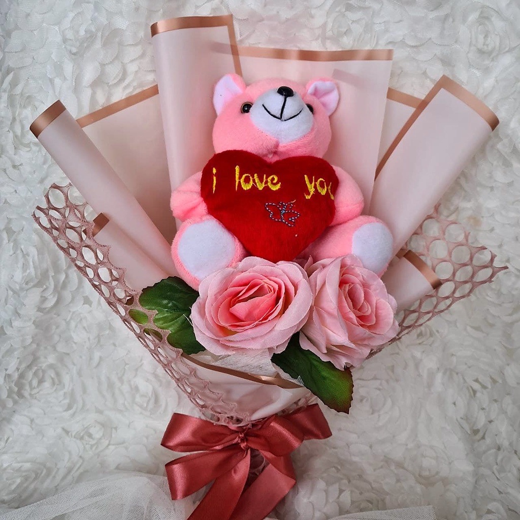 Buket Valentine | Buket Bunga Ulang Tahun | Buket Bunga | Buket Mawar | Buket Boneka | Buket Bunga Besar | Boneka Panda | Boneka Hello Kitty