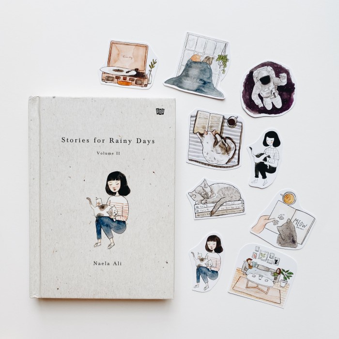 

DISKON SPESIAL STORIES FOR RAINY DAYS VOL II BY NAELA ALI (SIGNED + STICKER SET) TERBARU