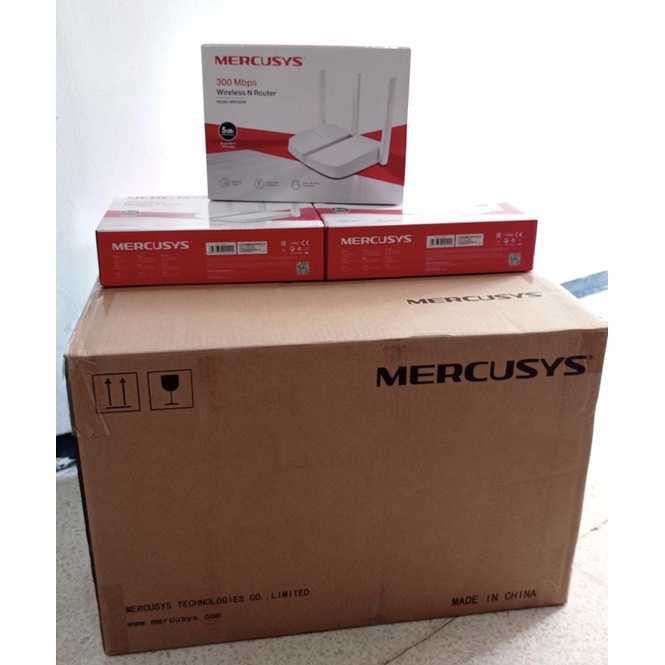 Mercusys MW306R 3 Antenna 300Mbps Wireless N Router 1dus