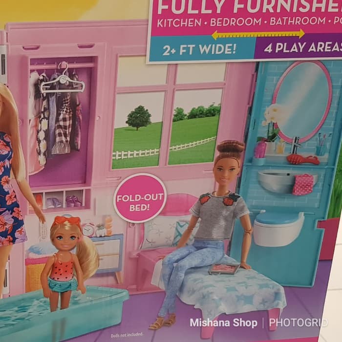 barbie bathroom and bedroom