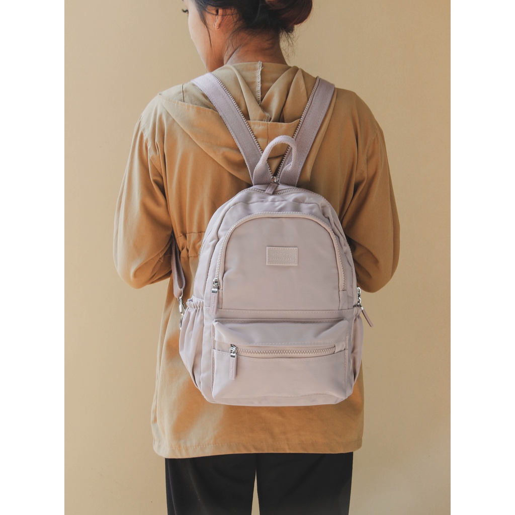 [KLIKTAS] Tas Ransel Perempuan Fashion Korea 2in1 Selempang Sling Bag Bakku Pakku CC 9118