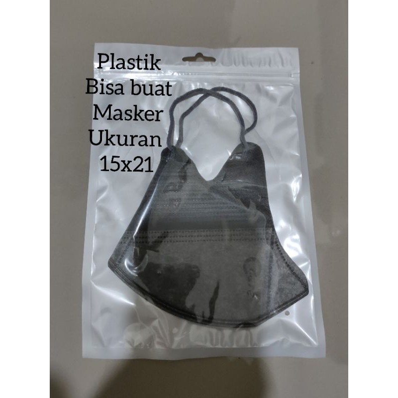 

Plastik Ziplock bisa buat masker