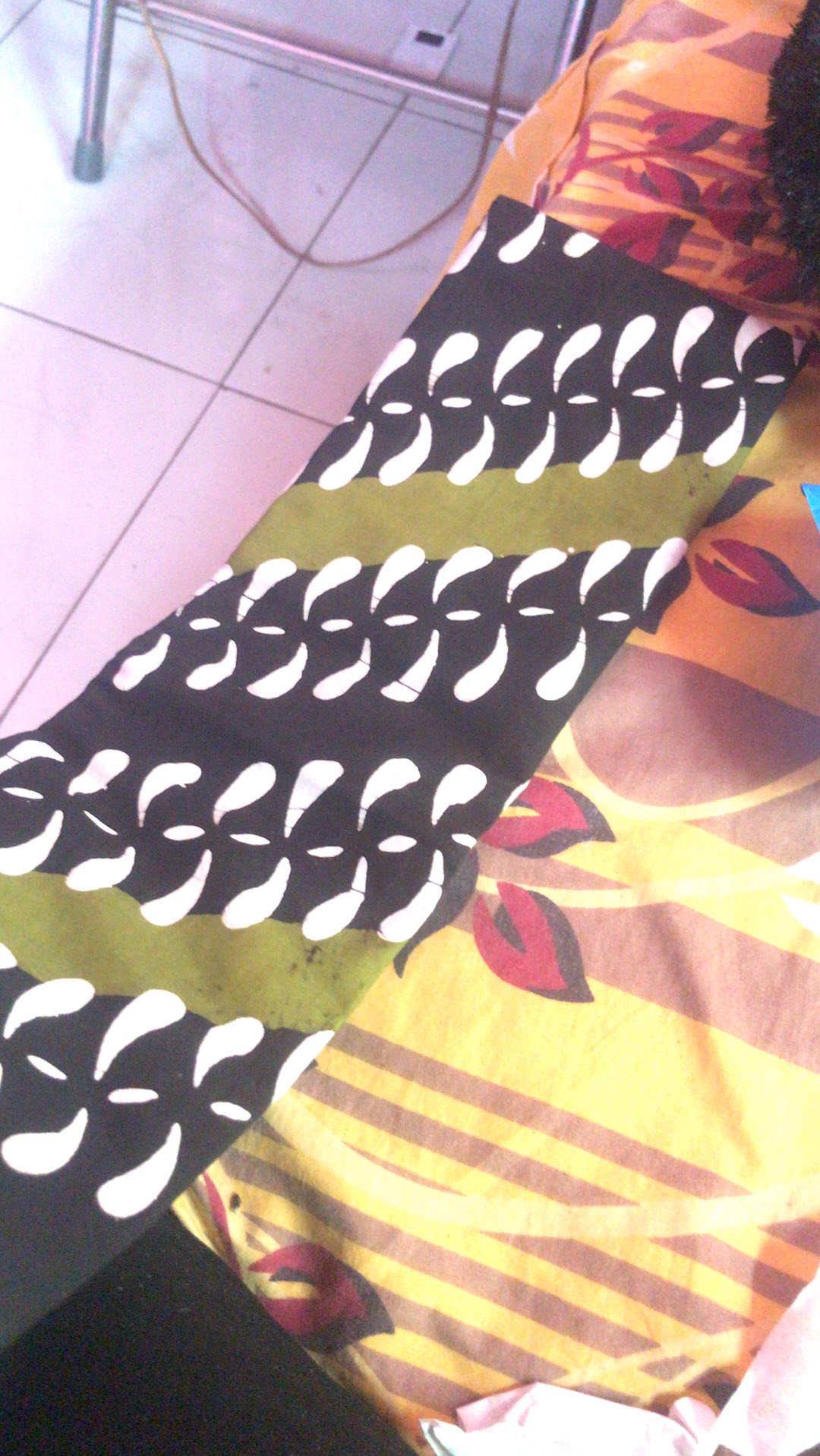 Sdq Kain Batik Cap Garutan Hijau Kain Bahan Batik Cap Hijau Batik Pekalongan