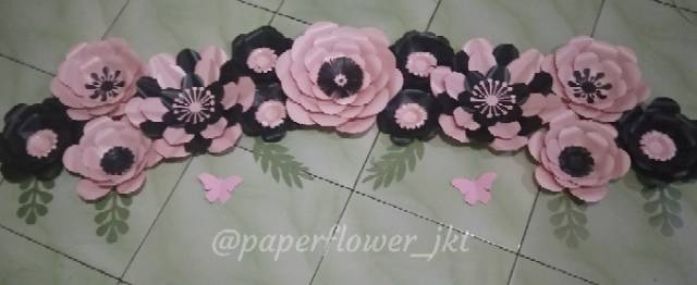 

TERMURAH!! PAPER FLOWER BISA CUSTOME WARNA (PAKET BIG)