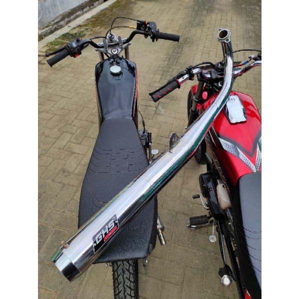 Knalpot RX King RX Spesial Model Standar Racing Chrome Original GHS Racing