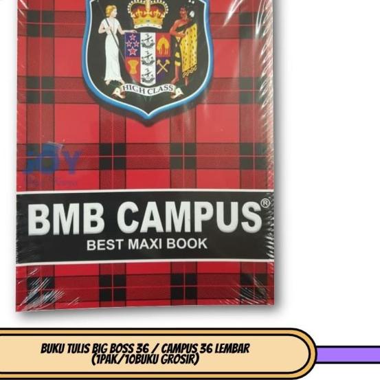 

✹ Buku Tulis Big Boss 36 / Campus 36 lembar (1pak/10Buku Grosir) ♨