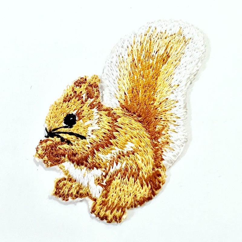 Patch Bordir Squirrel / Tupai