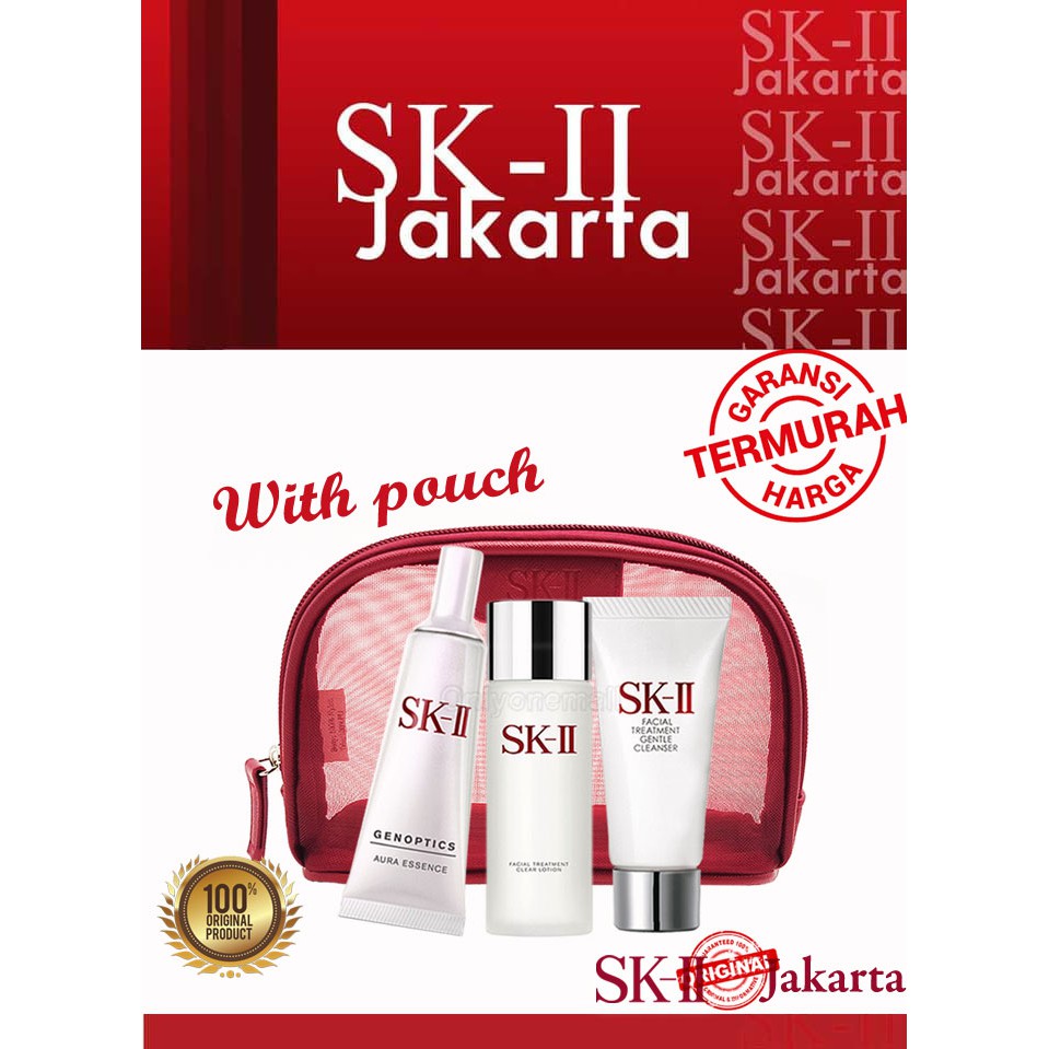 SK II SKII SK-II SK2 genoptics aura essence set