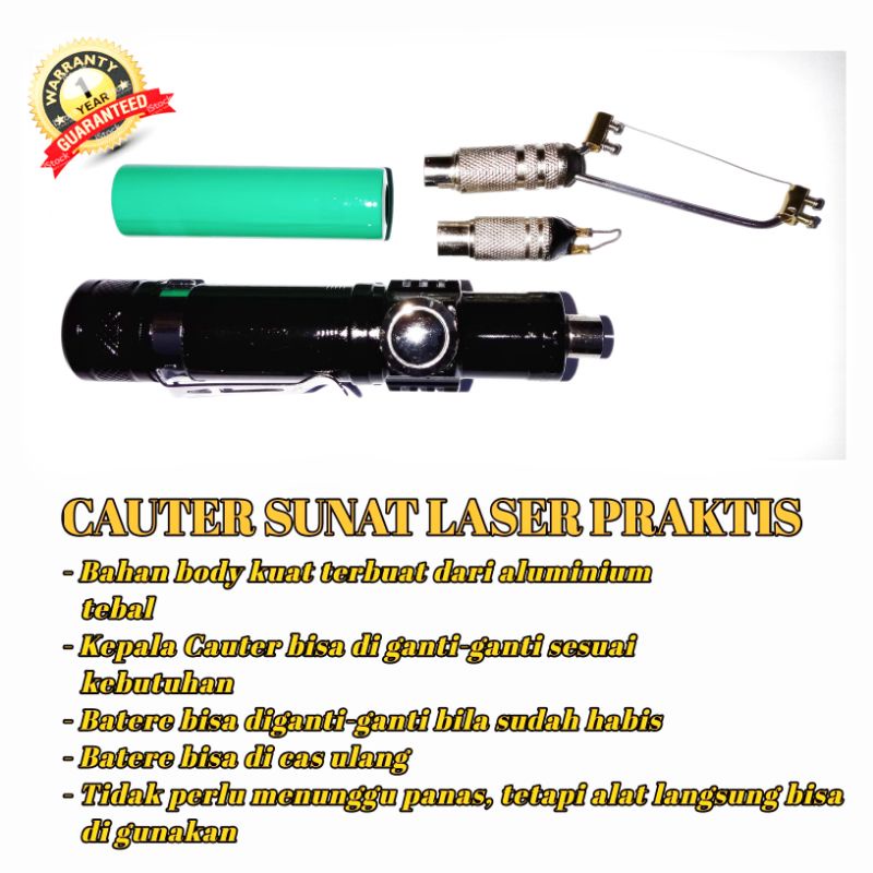 Cauter sunat portable praktis mungil kuat