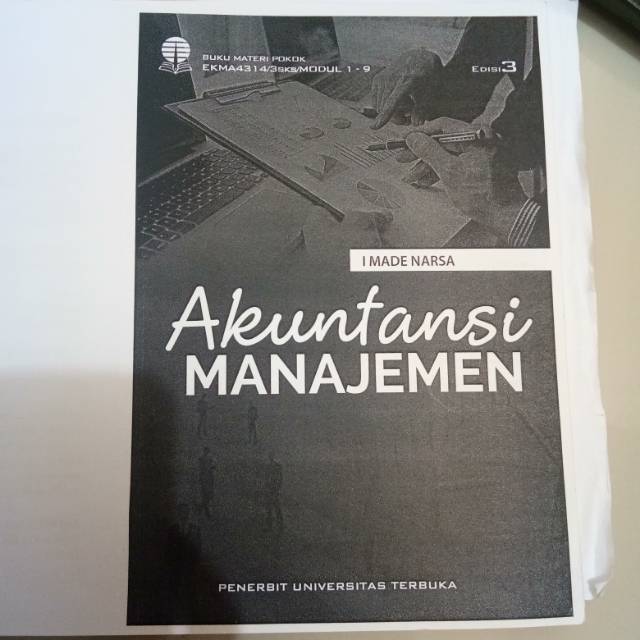FC Buku Matkul Akuntansi Manajemen UT EKMA 4314