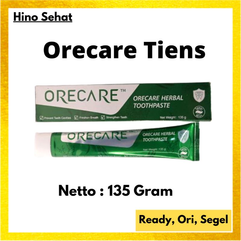 Orecare Odol Pemutih Gigi - Orecare Tootpaste Tiens - Odol Pemutih Gigi Original
