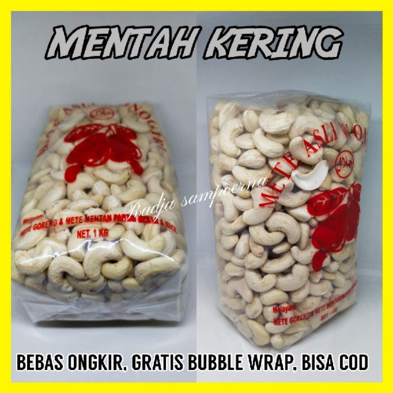 

KACANG MEDE METE cashew nut MENTAH KERING MURAH TERLARIS 1000g