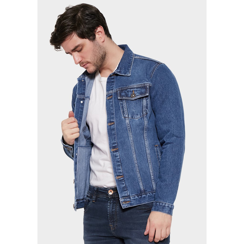 JBBoss Jaket Jeans 089 (Light Blue) / Ramayana Jatinegara