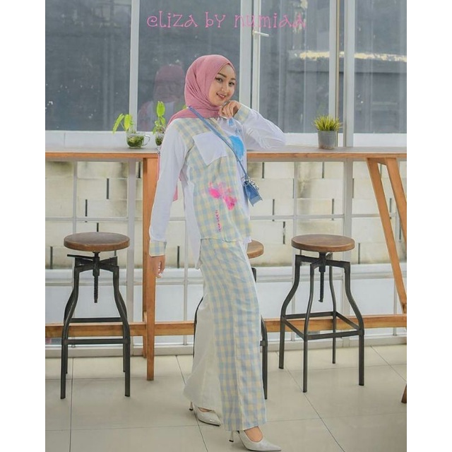 (COD) SETELAN CELANA ELIZA by NUMIAA