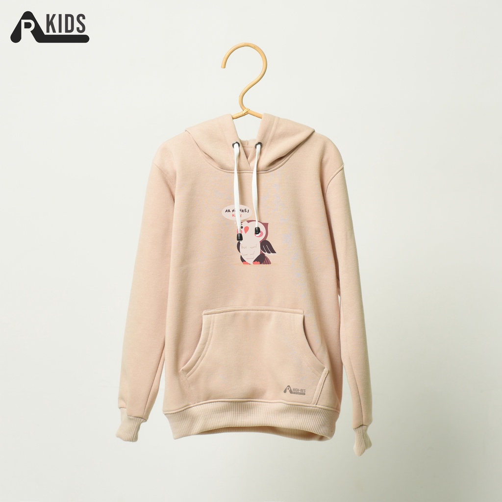 Hoodie Anak Perempuan / Laki-laki (Unisex) Karakter Bahan Fleece Tebal Motif Owl