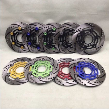 Piringan Cakram Depan Disc Brake Floting CNC 220mm RT-51  Rotor Mio Beat Vario Jupiter Z MX Nouvo Scoopy Click Vario125 Universal lubang 4