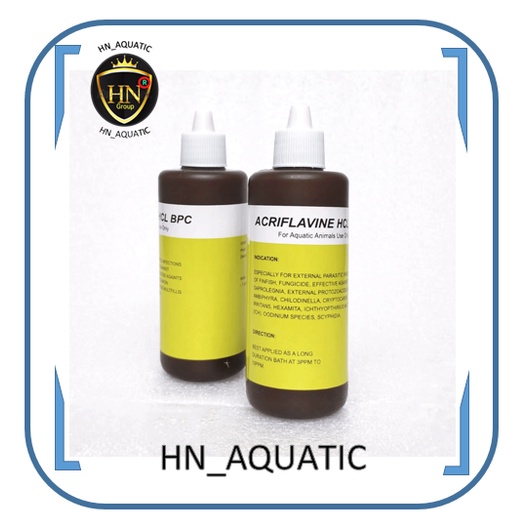 Acrivlafine Acriflavine HCL BPC 100ML obat cair ikan hias