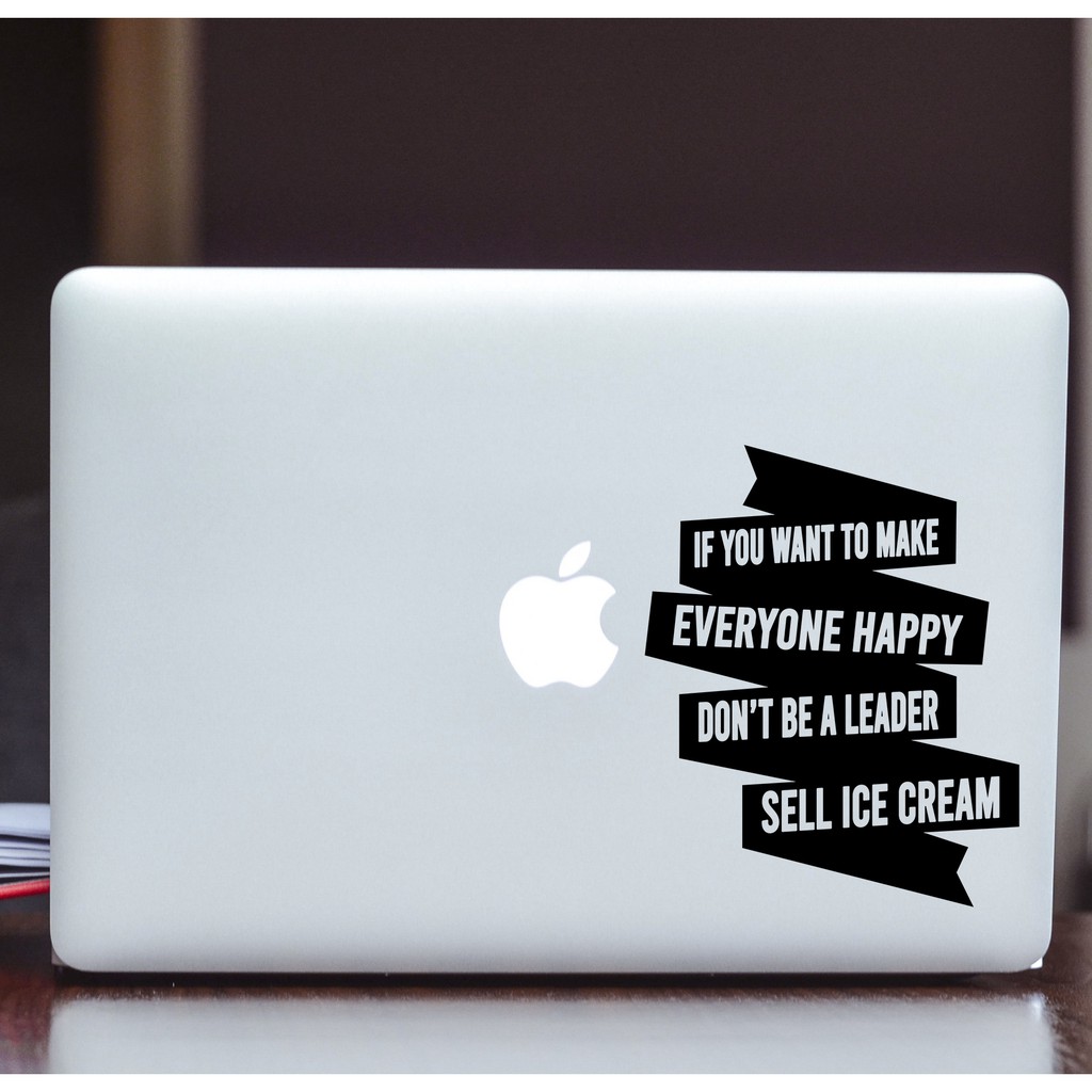 Decal Stiker Macbook Stiker Laptop Kata Kata Motivasi Shopee