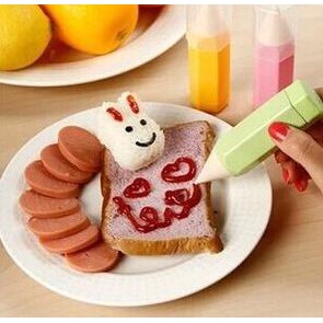 

Food Drawing Pen for bento nasi isi 3 pcs warna colours spidol pewarna pena bolpen penghias makanan