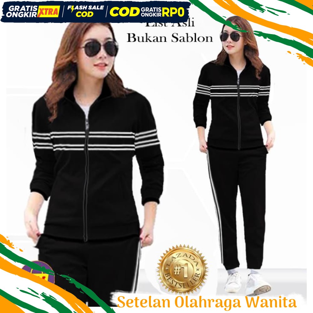 Baju Senam Wanita NB01 Fitness Kaos Wanita XXL Lengan Panjang i.221167356.5020637372 ♨▣ Baju Olahrag