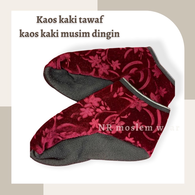 KAOS KAKI SEPATU TAWAF ANTI SLIP HAJI DAN UMRAH / kk tawaf kode K 58