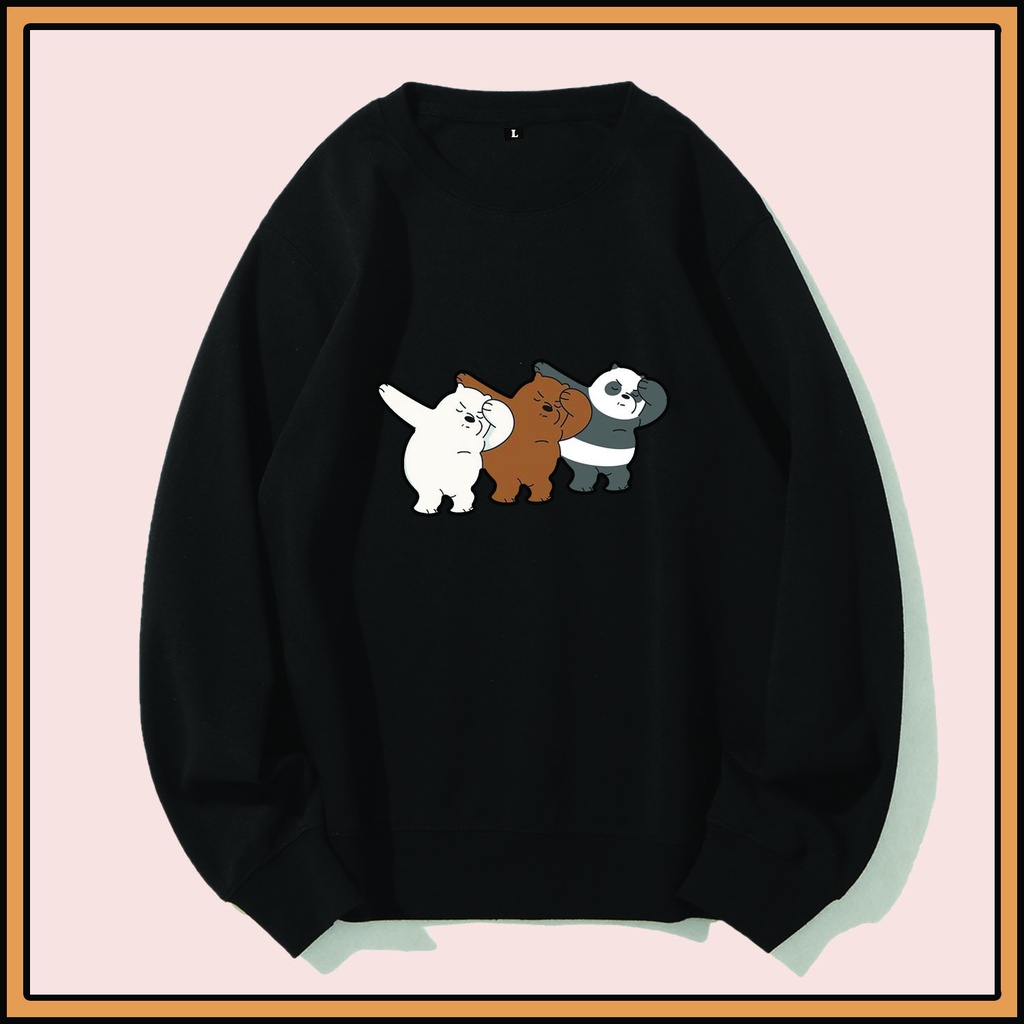 CALVIERO SHOP - BAJU SWEATER WANITA ATASAN WE BEAR DAB  SWEATER DEWASA BRAND ANIME SWEATER HODDIE FASHION CITAYEM SCBD FASHION WEEK FASHION VIRAL TIKTOK