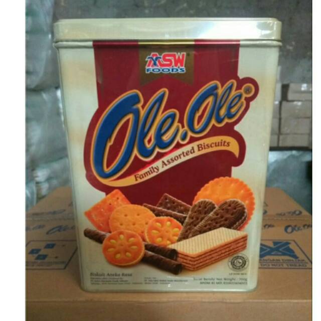 Ole Ole Family Assorted Biscuits 700gr