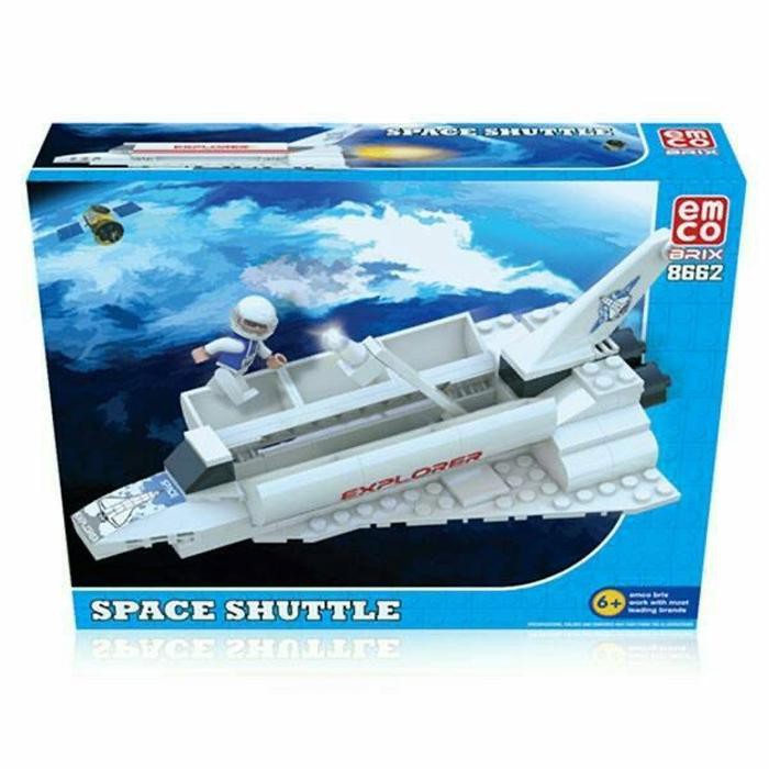 Promo Emco Brix - Space Shuttle (8662) Diskon
