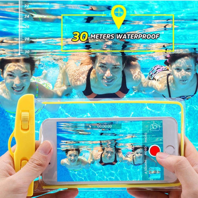 WATERPROOF CASE / CASE ANTI AIR FOR SMARTPHONE iPHONE SAMSUNG OPPO VIVO XIAOMI - TOKO HP REALME