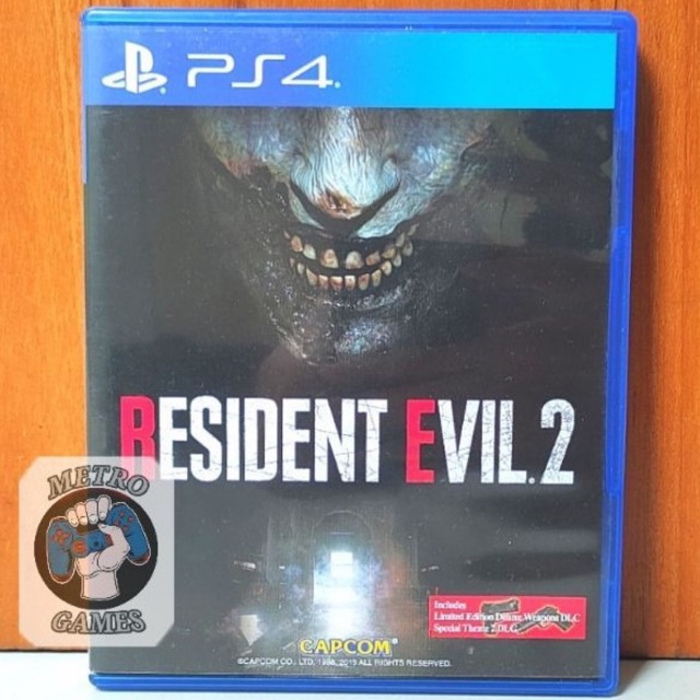 Kaset Resident Evil 2 Remake PS4 Residen RE RE2 Playstation PS 4 5 Biohazard hazard Zombie 3 8 Cd Bd Game Residentevil 2 residenevil 3 7 8 village ps4 ps5 games Region 3 Asia Reg