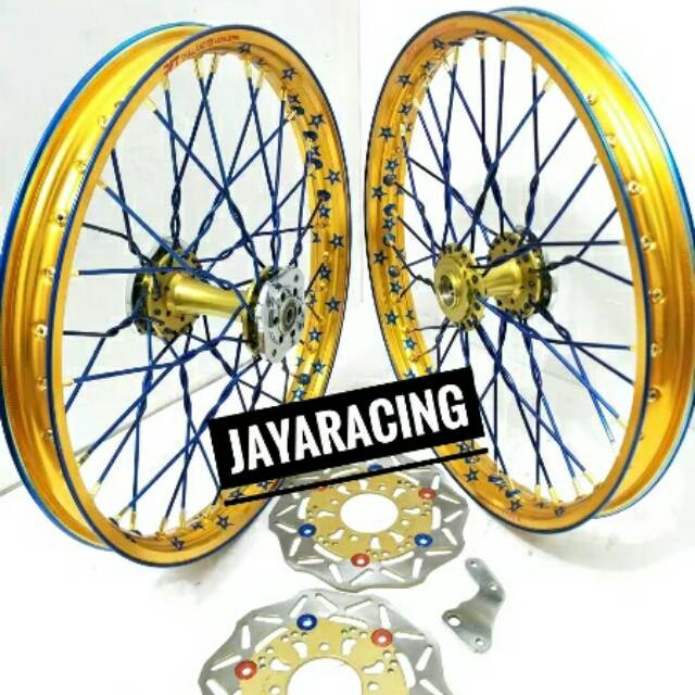 velg Dft bintang ring 17 L 140 Satria fu Sonic 150 Jupiter Mx Mx kingPlus stel plintir bisa reg-