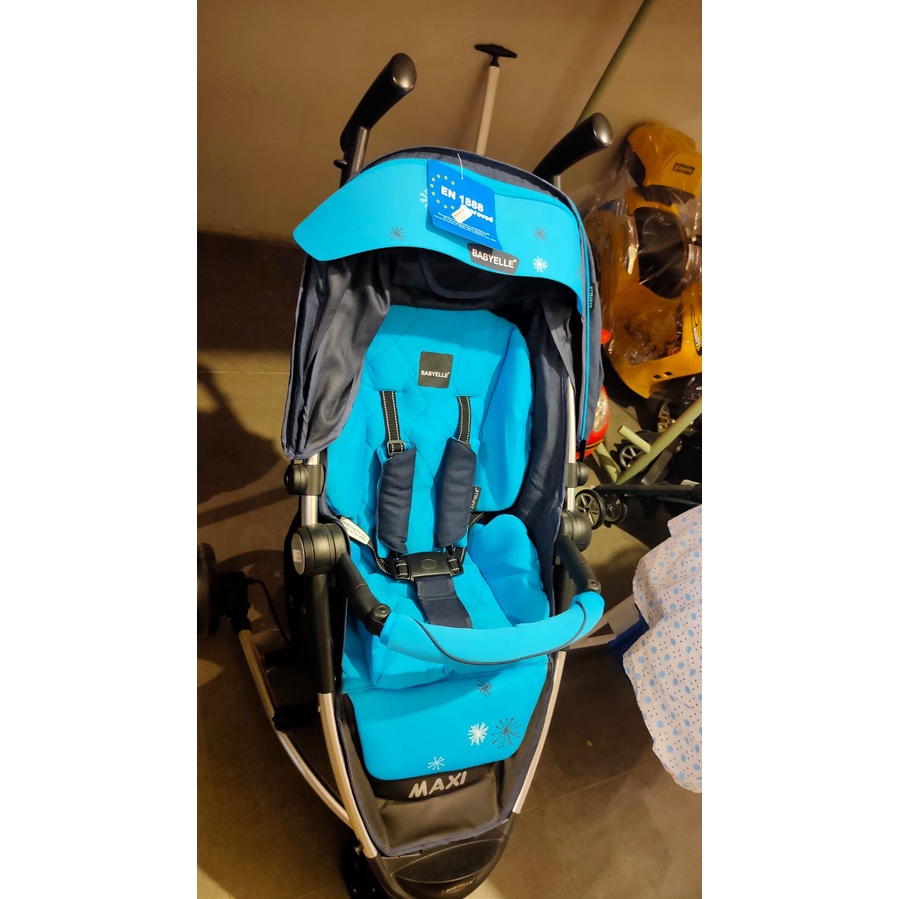 Baby Elle Maxi Stroller S 601 / Kereta Dorong Bayi - Blue