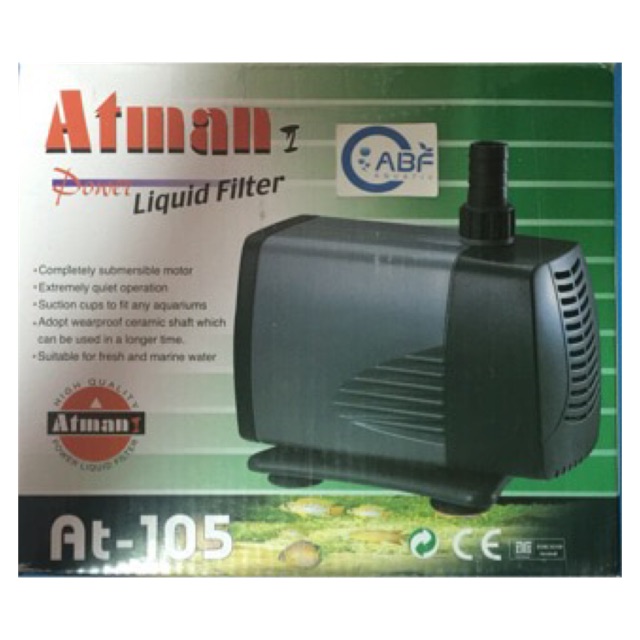 Atman AT 105 Pompa Air Kolam dan Aquarium
