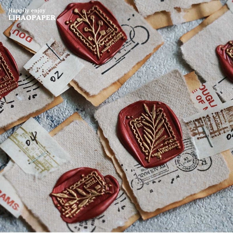 

Lihao Paper Wax Seal Stamp Journal