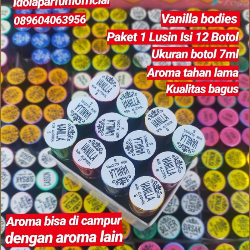 Parfum Pria Wanita Non Alkohol Minyak Wangi Non Alkohol Parfum Refill Terlaris Roll on 7ml