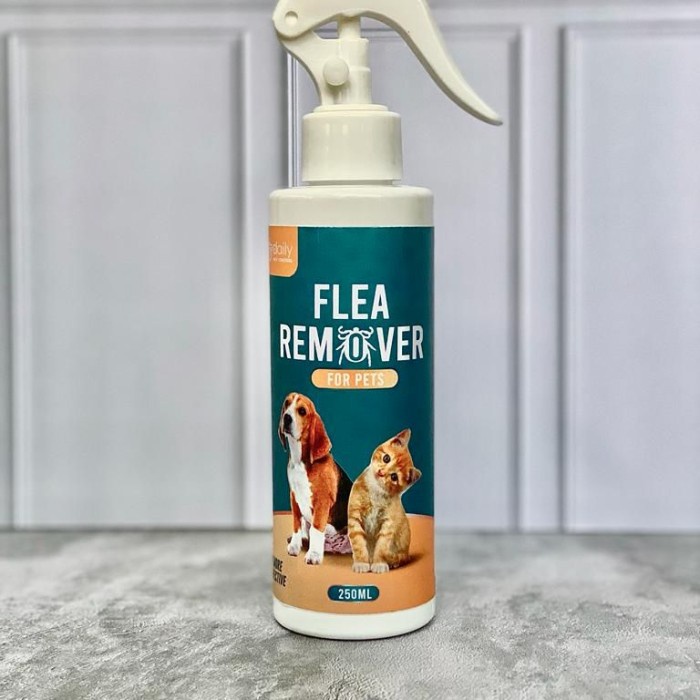 OBAT KUTU KUCING ANJING KELINCI AMPUH !!! DAILY FLEA REMOVER BAHAN ALAMI 100% &amp; ORGANIK