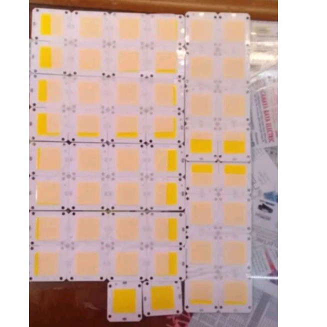 Chip lensa 50W 50w COB cahaya kuning n putih / Lens led cob 50 watt 50w / Mata lensa lampu led 50W 5