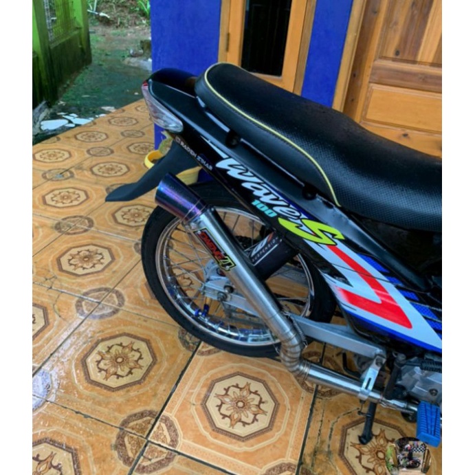 KNALPOT DAENG SAI4 BEBEK JUPITER VEGA REVO SUPRA 125 KARISMA REVO ABSOLUTE