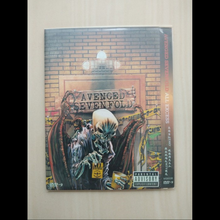 DVD Avenged Sevenfold - All Excess