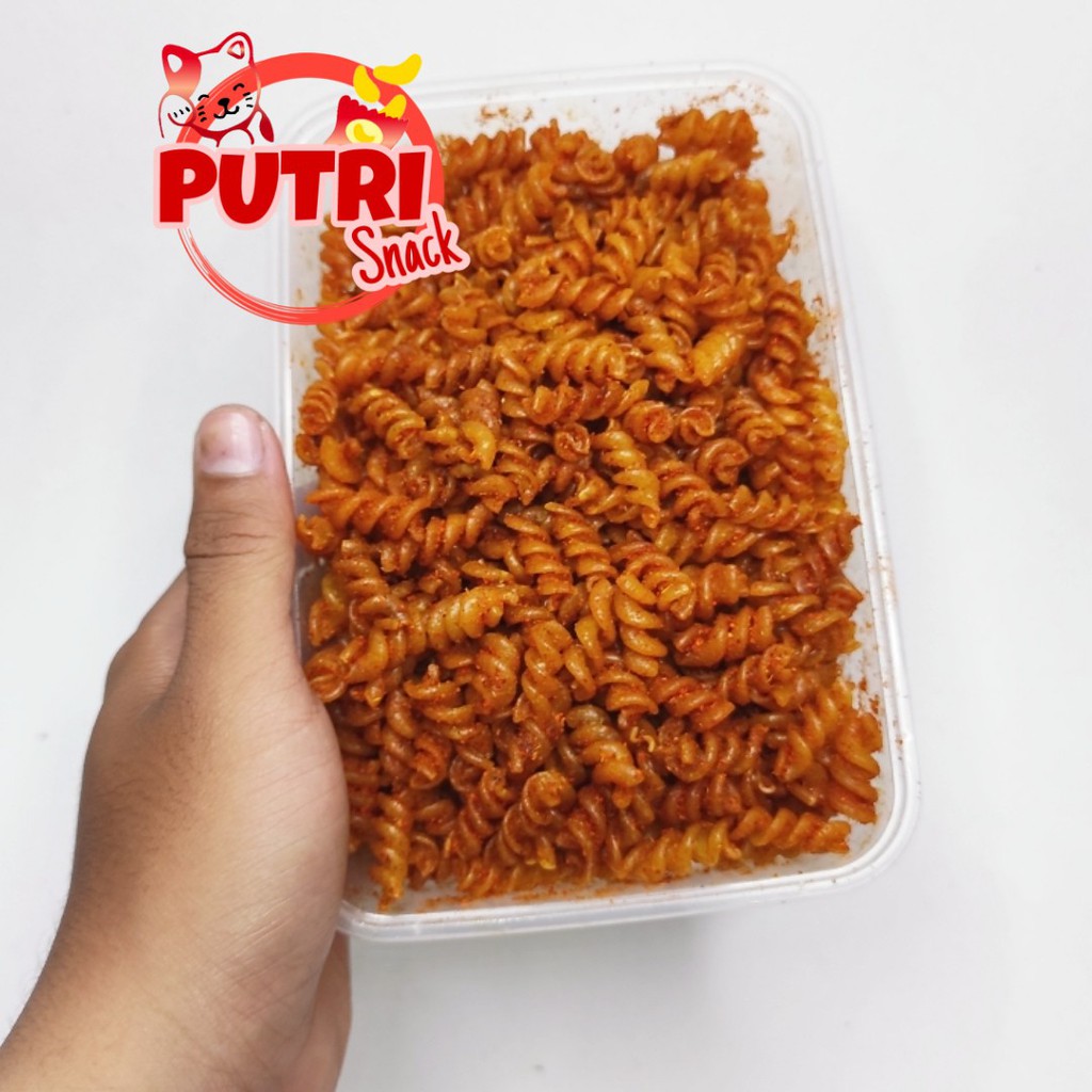 Makaroni Spiral / Uril Box 100gr Seblak Kering