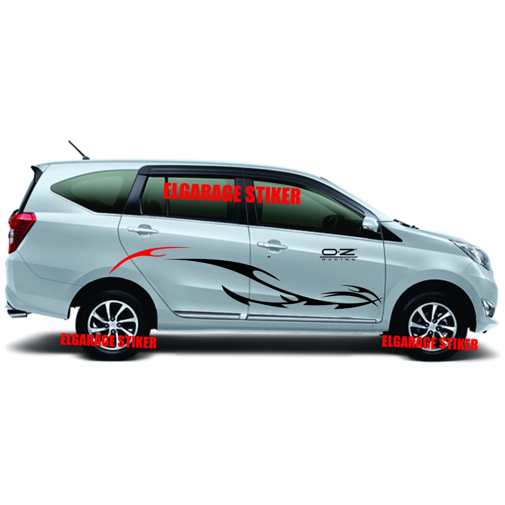 Stiker mobil sigra stiker body mobil sigra cutting stiker tribal mobil sigra stiker mobil sigra terb