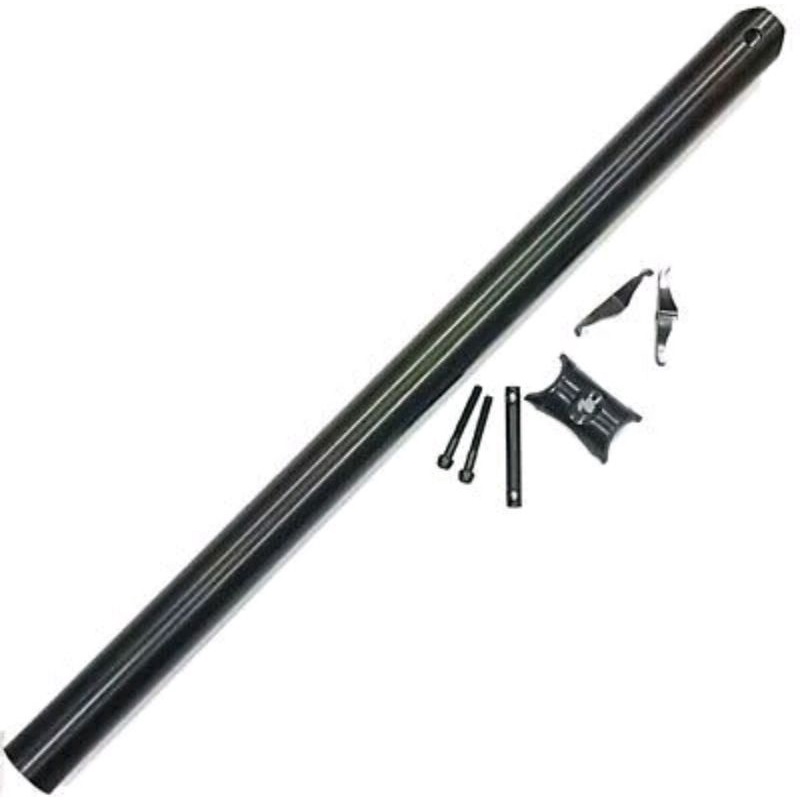 Seatpost Sepeda Lipat Diameter 31.8 mm Bahan Full Titanium Warna Hitam 31.8mm Untuk Folding Bike Bisa Brompton Pikes Trifold 3 sixty