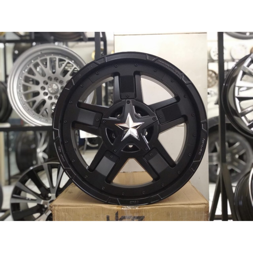 Velg Mobil Racing Model Baru Ring 20 HSR RASTA Buat Rubicon Xtrail Crv Dll