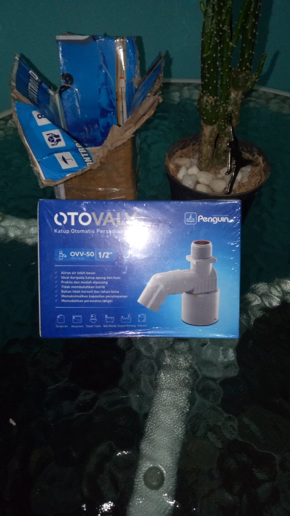 Pelampung Toren Otomatis Penguin Otovalv Vertical Uk 1/2/ 3/4 (ovv-50/ovv-75)