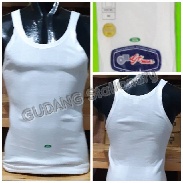 GT Man Singlet Pria 302-B Putih