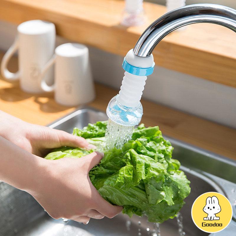 Faucet yang Dapat Ditarik  Hemat Air Keran Dapur  Shower  Filter Keran Air yang Dapat Disesuaikan -Doo