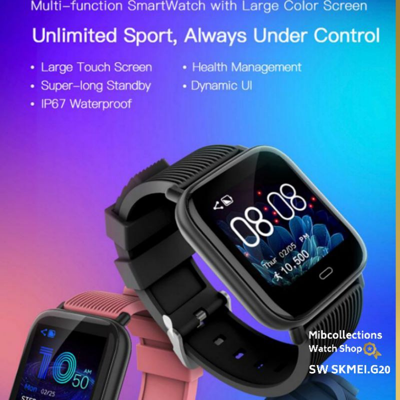 Smart Watch SKMEI G20 Jam Tangan Pria Dan Wanita Smart Watch SKMEI G20 Original